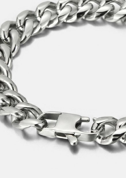 Bracelet Iron Valor - Silver Plated