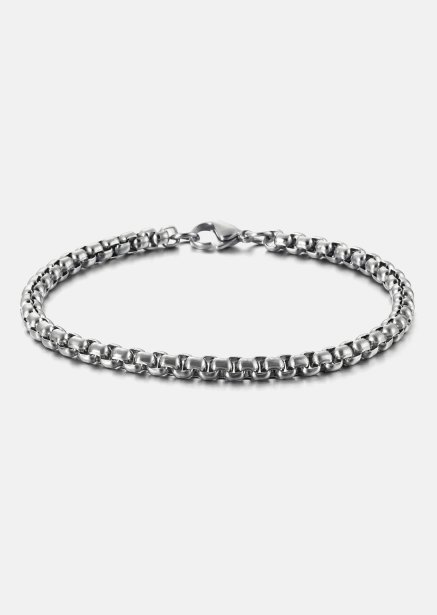 Bracelet Steel Valor - Silver Plated