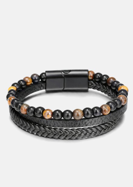 Leather Bracelet Cinder Guard