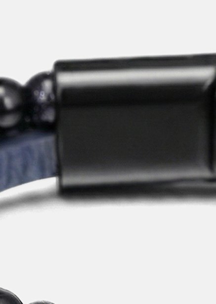 Leather Bracelet Cobalt Stride