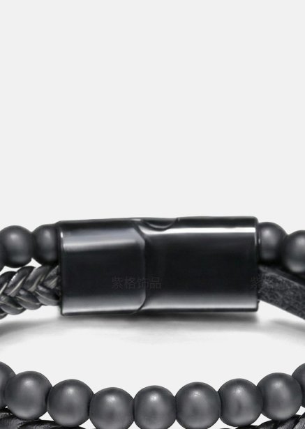 Leather Bracelet Raven Forge