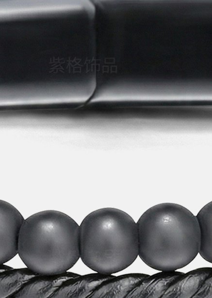 Leather Bracelet Raven Forge