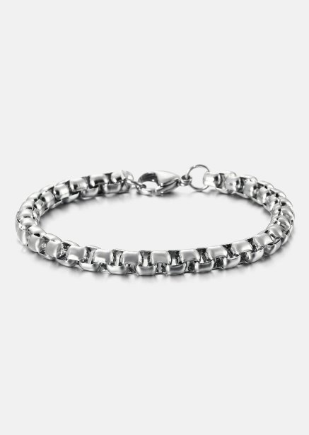 Bracelet Torin Edge - Silver Plated
