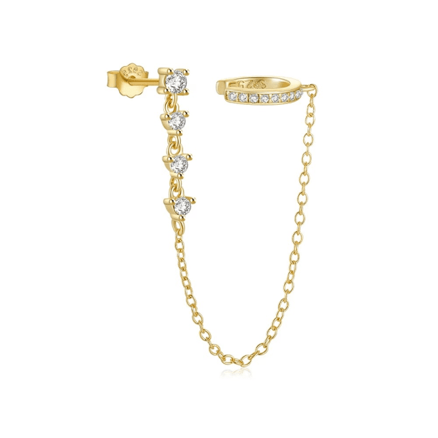 Stella Earrings - 18k Gold Plated