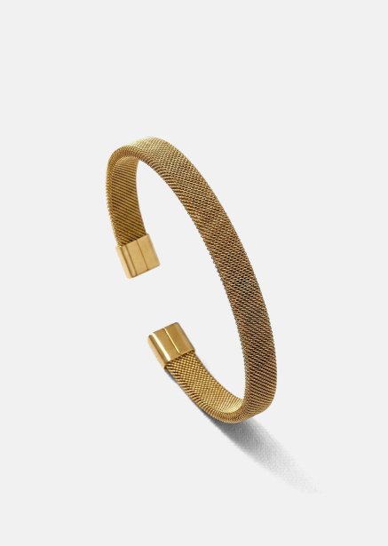 Bracelet Valor Mesh - 18k Gold Plated