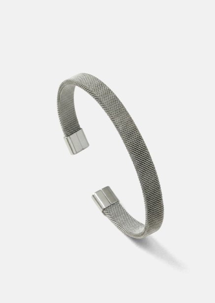 Bracelet Valen Mark - Silver Plated