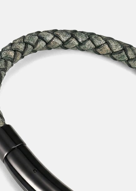Leather Bracelet Talon Weave