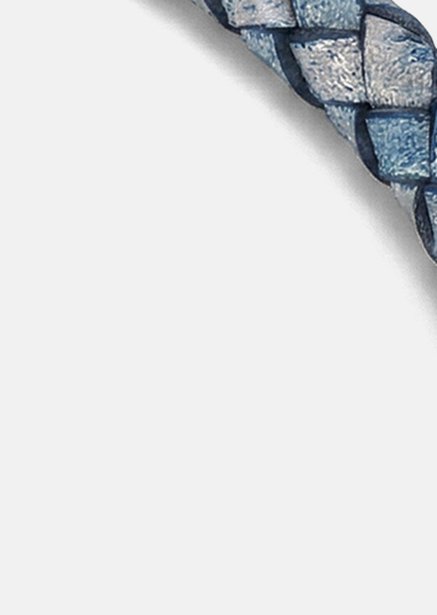 Leather Bracelet Ocean Weave