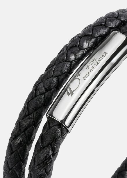 Leather Bracelet Titan Thread