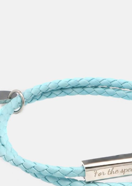 Leather Bracelet Azure Bond