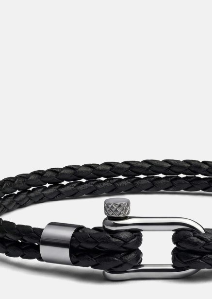 Leather Bracelet Vertex Link