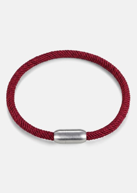 Cord Bracelet Crimson Nobility