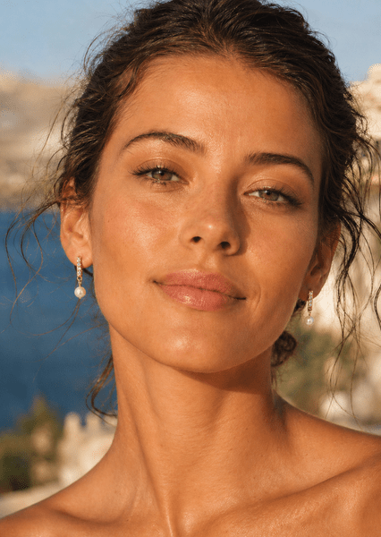 Lacona Earrings - 18k Gold Plated