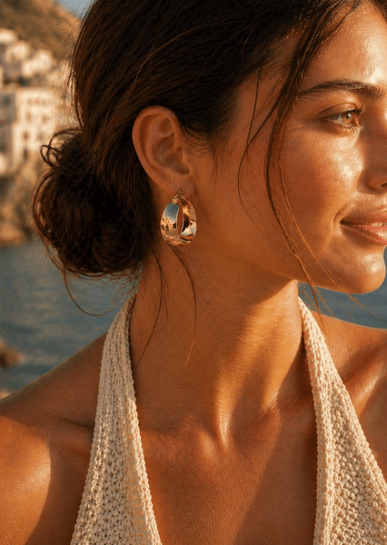 Celeste Earrings - 18k Gold Plated