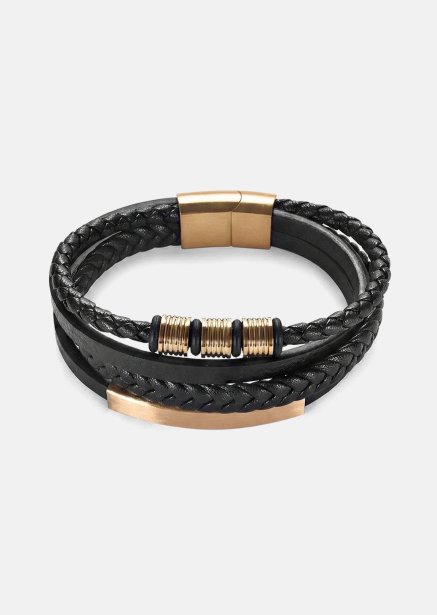Leather Bracelet Titan Bond