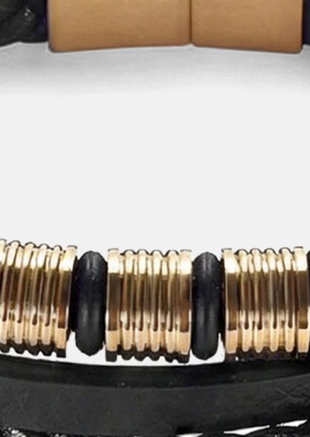 Leather Bracelet Titan Bond