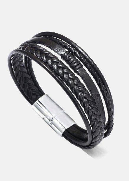 Leather Bracelet Shadow Spire