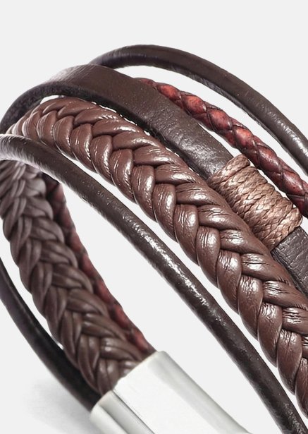 Leather Bracelet Horizon Weave