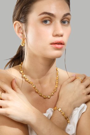 Necklace Bold Chain - 18k Gold Plated