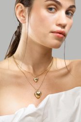 Necklace Golden Heart Mini - 18k Gold Plated