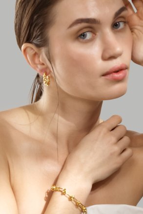 Earrings – 18k Gold Plated