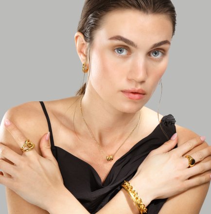 Bracelet Bold Chain - 18k Gold Plated