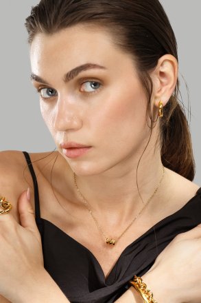 Necklace W-Twist – 18k Gold Plated