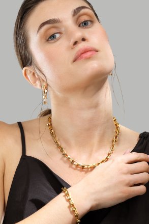 Earrings Link Luxe – 18k Gold Plated