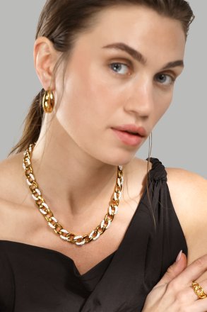 Necklace Cuban Shine - 18k Gold Plated