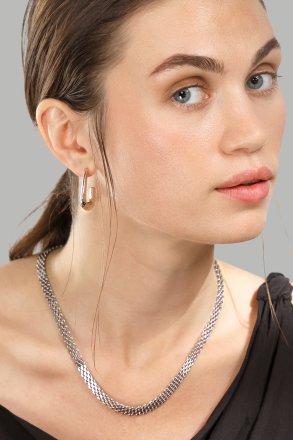 Necklace Twilight Chain Choker – Silver Plated