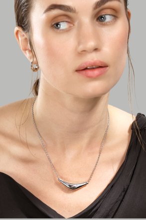 Earrings Bold mini – Silver Plated
