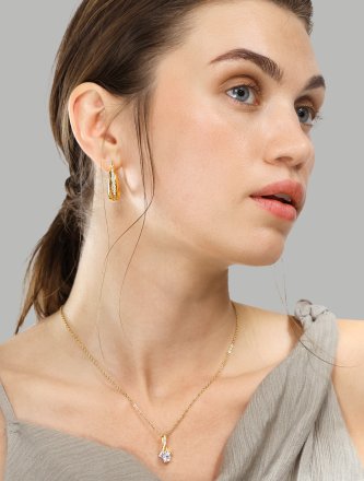 Necklace Amour Glow - 18k Gold Plated