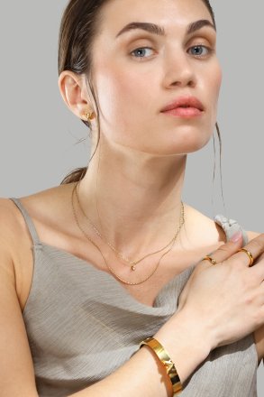Bracelet V-Lock - 18k Gold Plated