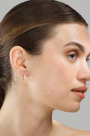 Earrings Golden Spark – 18k Gold Plated