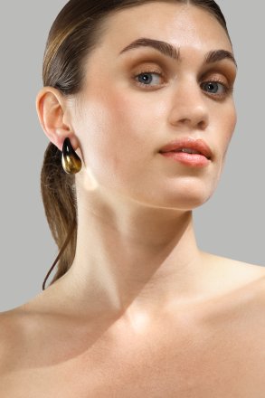 Earrings Verdé Glow– 18k Gold Plated