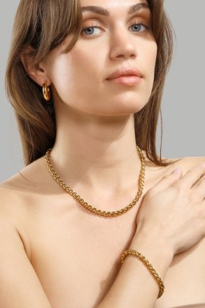 Necklace Royal Twist - 18k Gold Plated