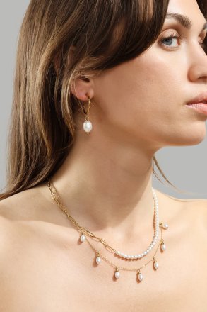 Necklace Pearl Harmony - 18k Gold Plated