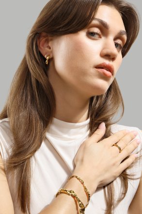 Ondula Ring - 18k Gold Plated