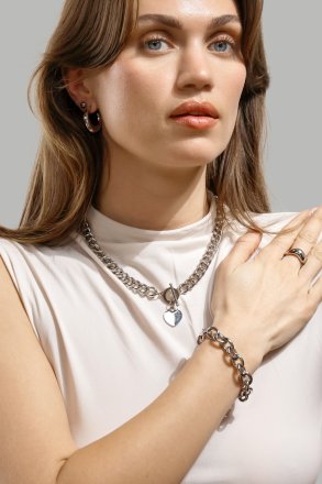 Bold Earrings – Silver Plated