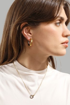 Necklace Orbit – Silver Plated