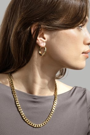 Bracelet Flow Cuff - 18k Gold Plated