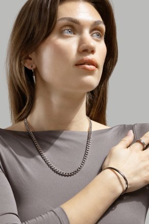 Earring Petite Hoop- Silver Plated