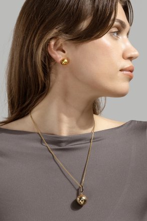 Orb Earrings - 18k Gold Plated