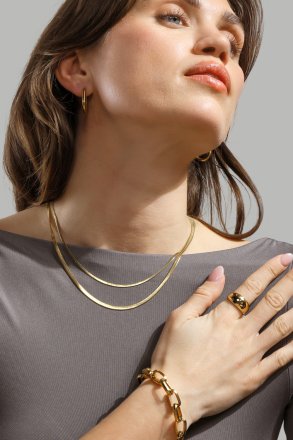Earring Eleganceis - 18k Gold Plated