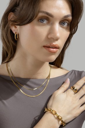 Earring Eleganceis - 18k Gold Plated