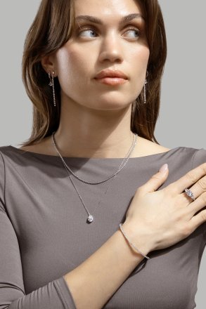 Necklace Lumina - Silver Plated