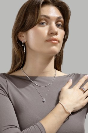 Necklace Drop – Silver Plated