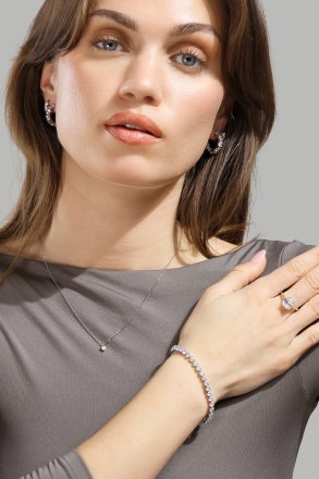 Vela Earrings - Silver Plated