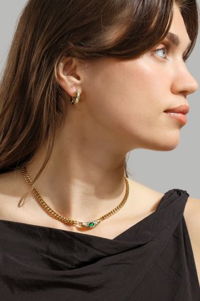 Aurora Bella Necklace – 18k Gold Plated