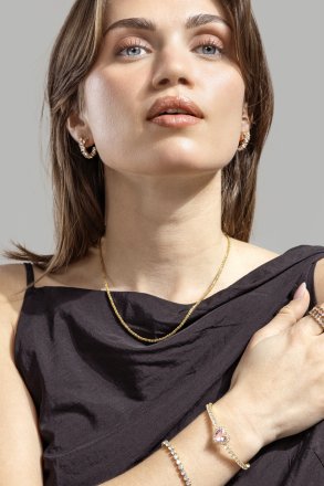 Necklace Shimmer - 18k Gold Plated